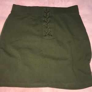Olive Green Skirt